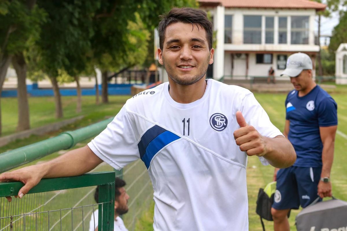 Ezequiel Vidal, uno de los delanteros que llegó a la Lepra.