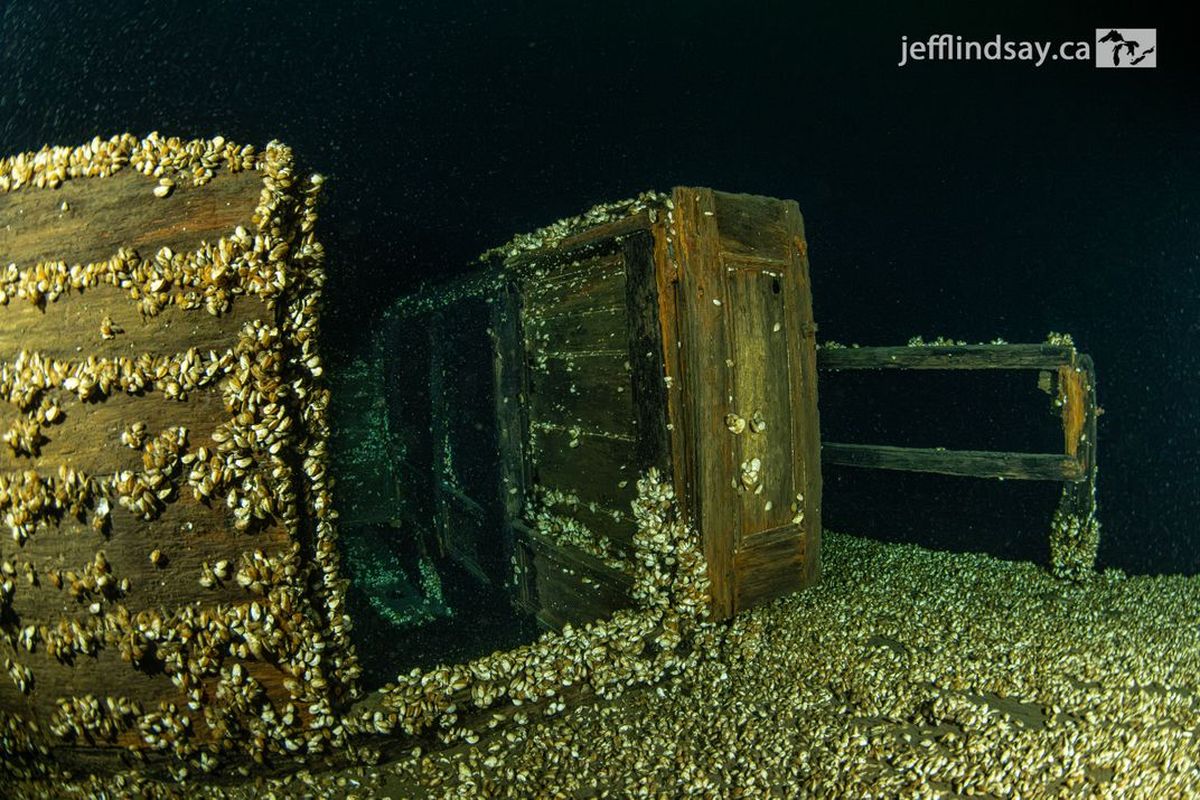 Las im&aacute;genes que sacaron en el fondo del lago Ontario sorprenden.