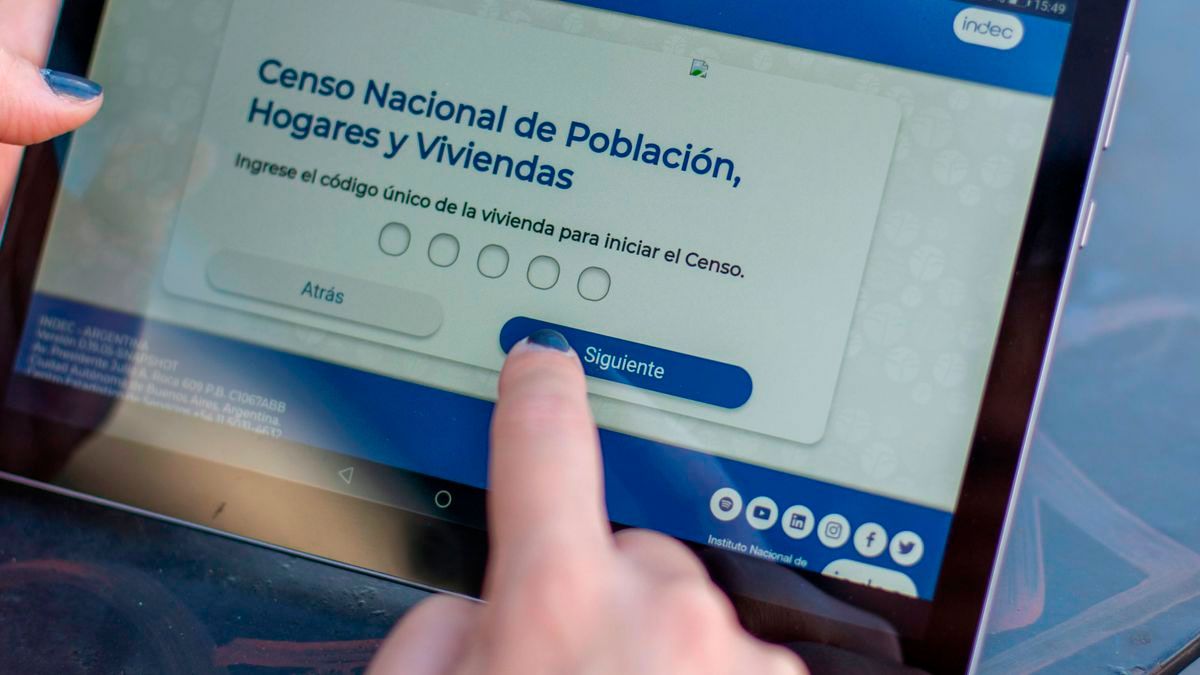 Comenzó este miércoles 16 de marzo el Censo 2022 con su etapa digital