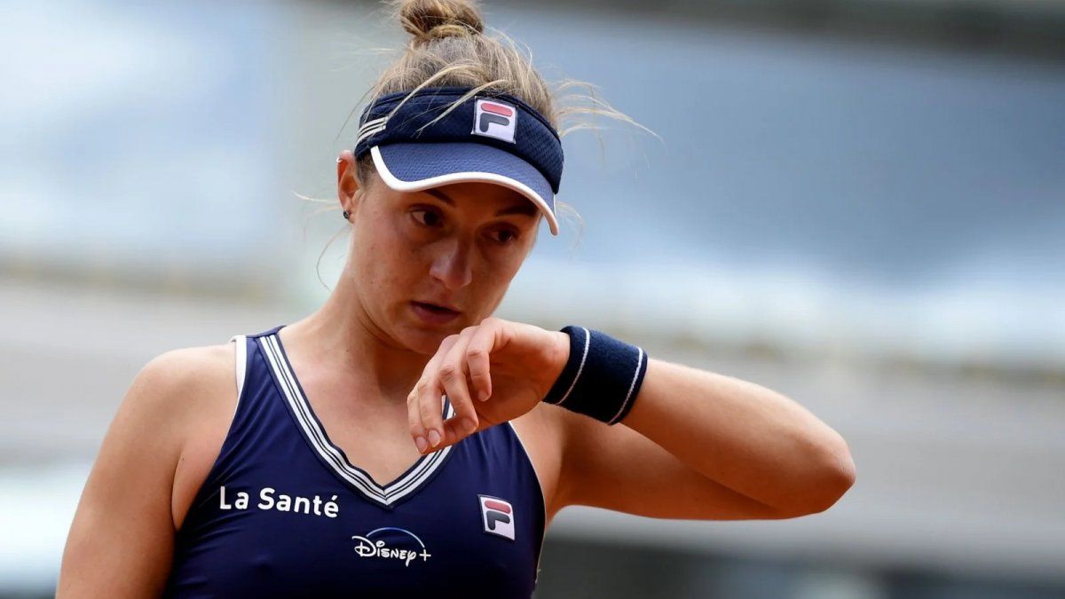 Nadia Podoroska cayó en semifinales de Roland Garros