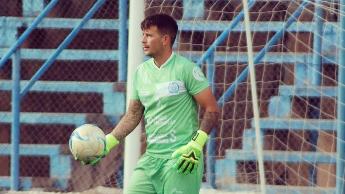 Ignacio Acordino se siente muy feliz en Gutiérrez Sport Club. Su objetivo es lograr el ascenso con el Celeste.