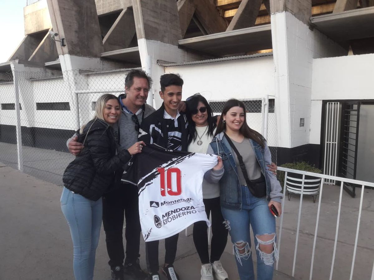Santiago Solari está con su famlia