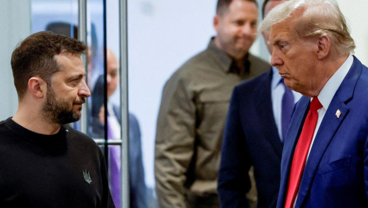 El presidente de Ucrania, Volodimir Zelenski y el de Estados Unidos, Donald Trump (Archivo).