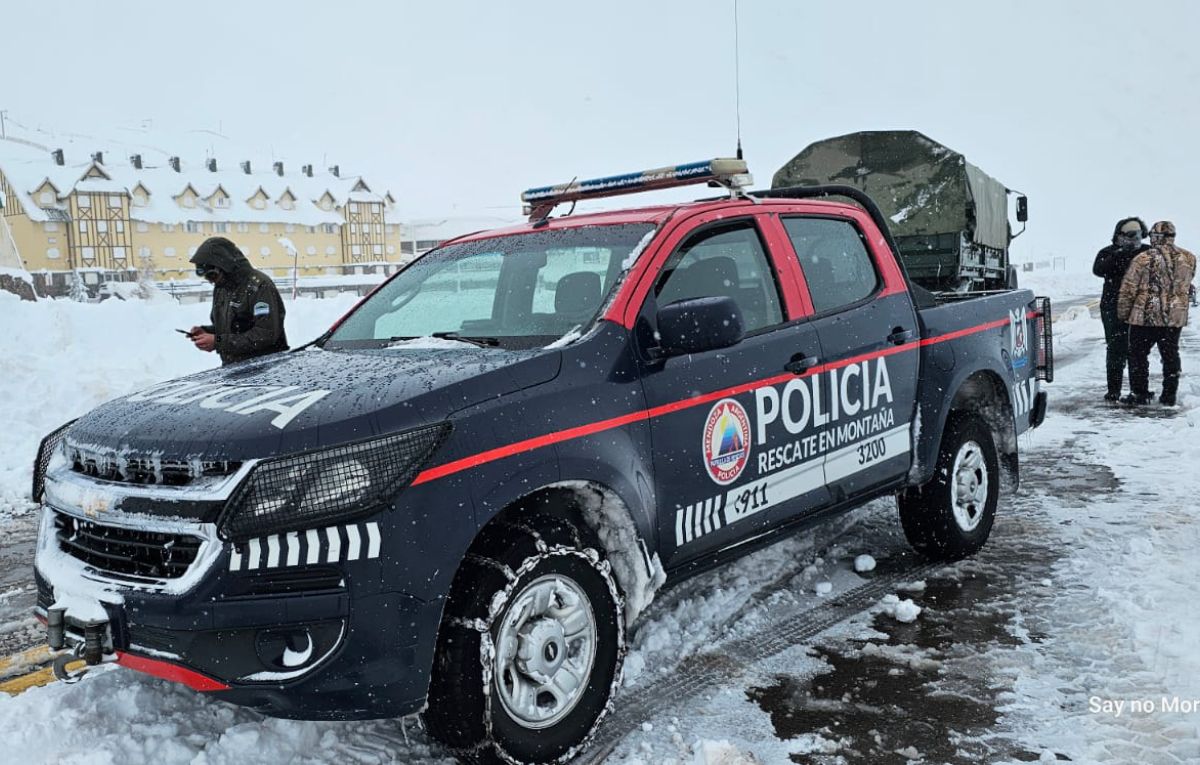 Personal de Gendarmería y de la Patrulla de Rescate dieron con una persona que se encontraba desorientada en la zona cercana al hotel de Penitentes.