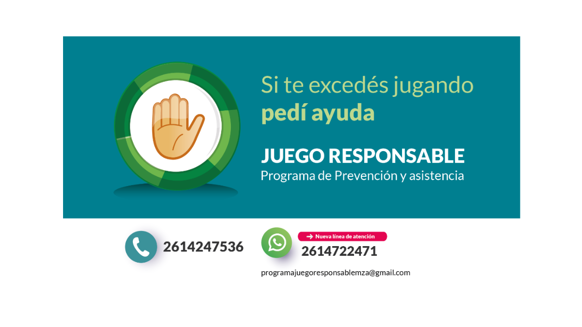 El programa de Juego responsable está destinado a personas con problemas en relación al juego. El programa de Juego responsable está destinado a personas con problemas en relación al juego.