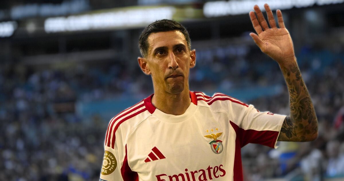 Ángel Di María definió con gran categoría.