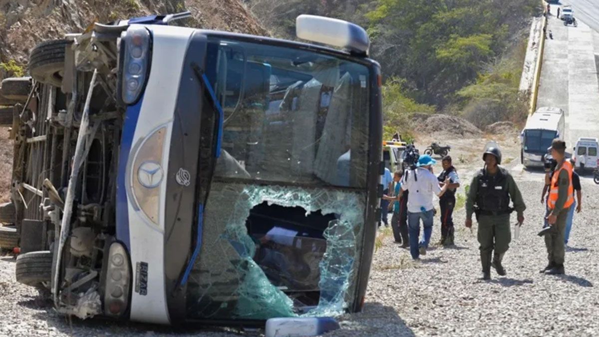 Huracán sufrió un accidente en Venezuela en el 2016, cuando fue a jugar un partido de la Copa Libertadores.