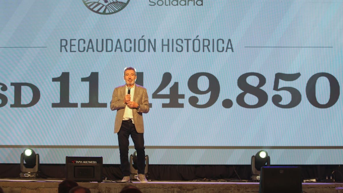 Daniel Vila destacó que en 21 años Vendimia Solidaria recaudó más de 11 millones de dólares.