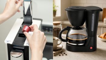 Cafetera de cápsula o de filtro: ¿qué diferencias tienen y cuál es mejor?