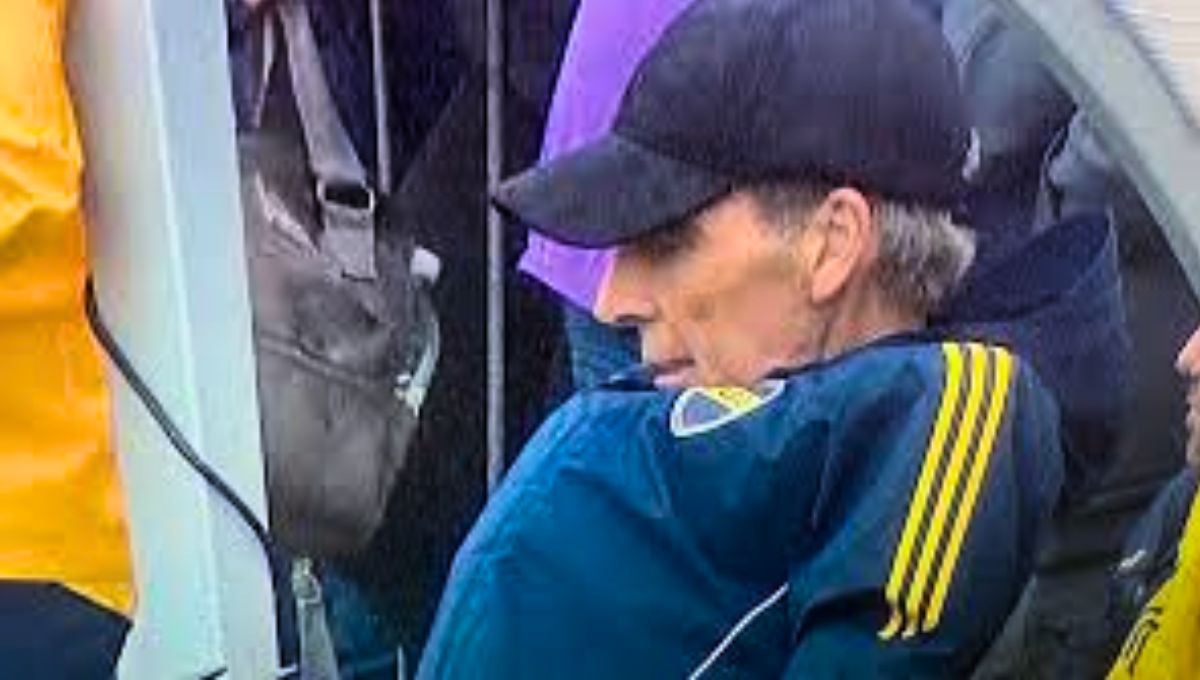 Miguel Ángel Russo y una imagen polémica en pleno partido frente a Aldosivi