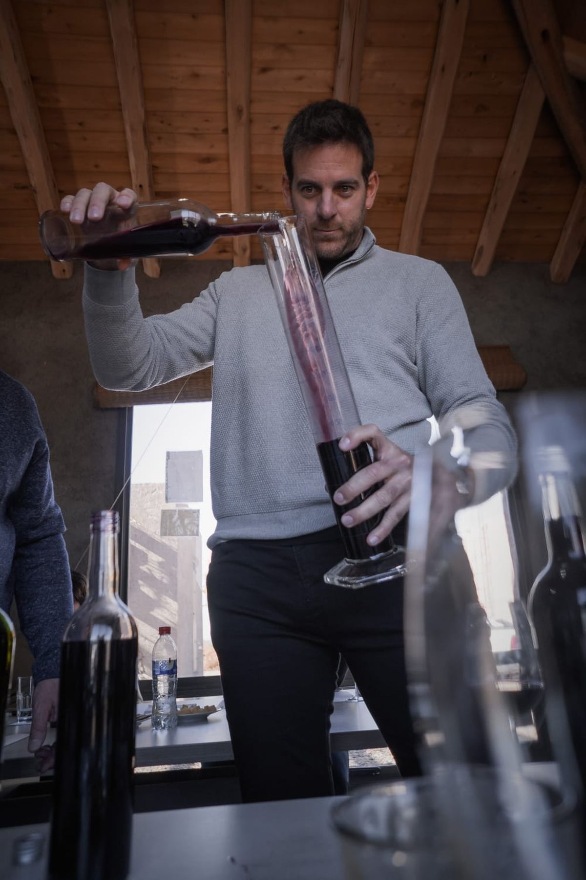 Delpo quiso participar del proceso de producción. Delpo quiso participar del proceso de producción.