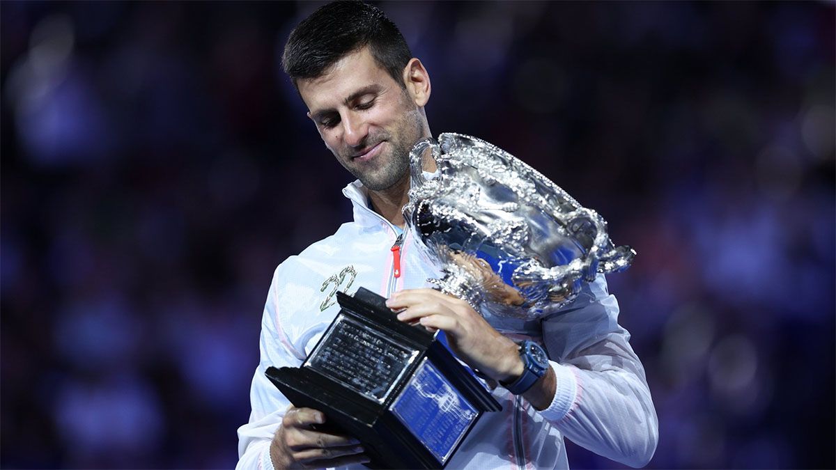 Djokovic venció a Tsitsipas en la final del Australian Open