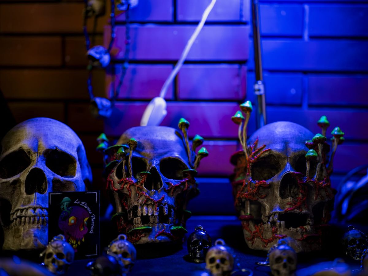 Las calaveras no faltarán en la feria de artesanías y productos alusivos que se instalará en el marco del festival. Las calaveras no faltarán en la feria de artesanías y productos alusivos que se instalará en el marco del festival.