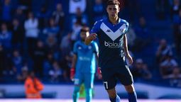 Lautaro Giannetti sufrió una dura lesión en Vélez.