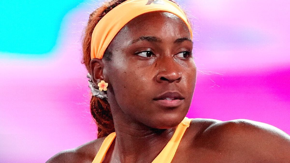 Coco Gauff estalló de furia en el Abierto de Australia y las imágenes se viralizaron