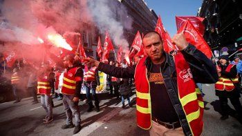 Las reformas de Macron desataron huelgas y protestas masivas en Francia