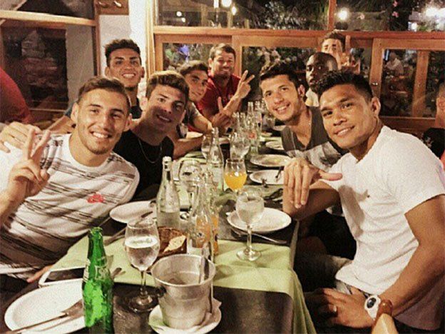 Jugadores de River salieron de fiesta y se fueron sin pagar