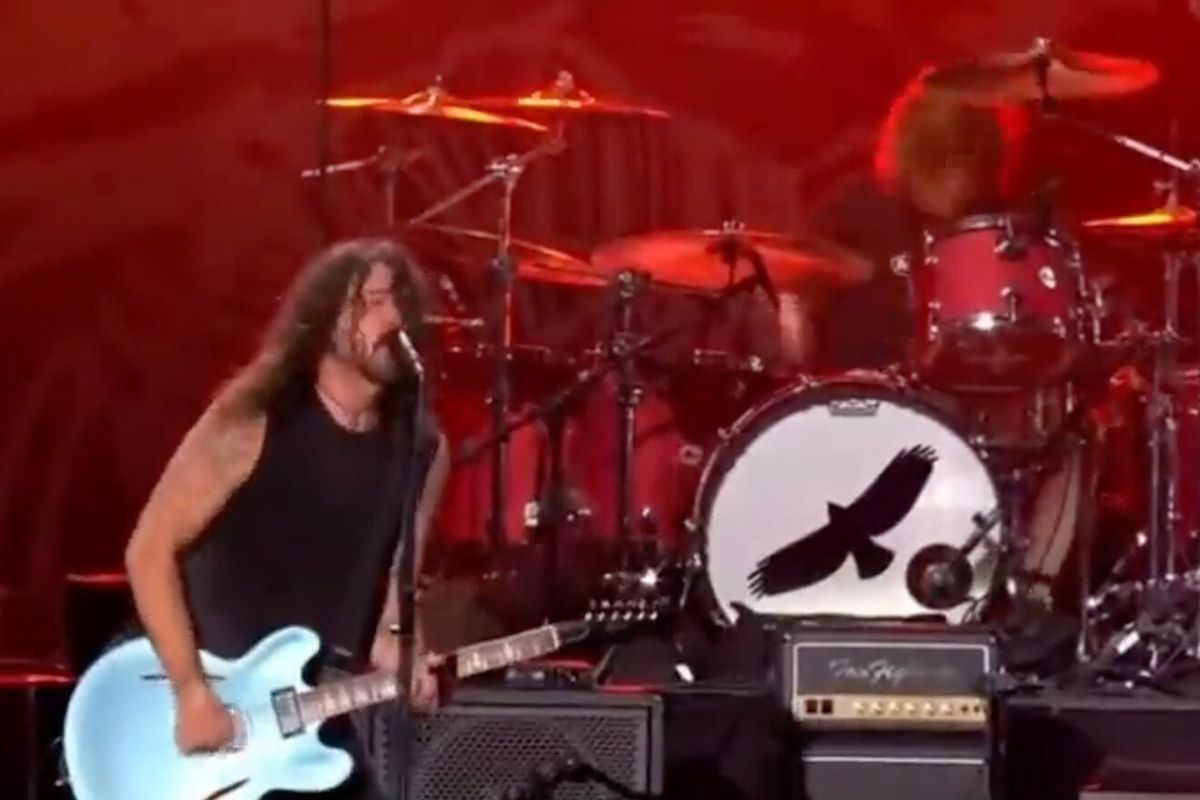 Gran homenaje. Foo Fighters homenajeó a Taylor Hawkins con estrellas del rock.