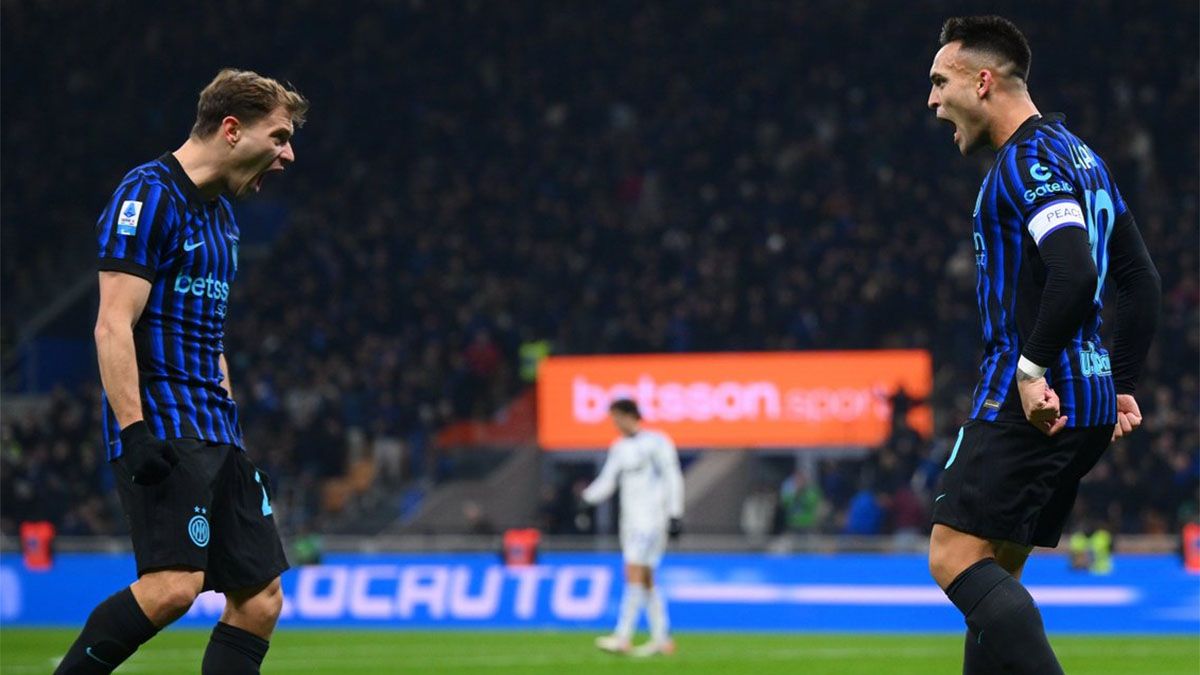 Con gol de Lautaro Martínez, Inter apabulló al Como y llegó a la cima de la Serie A