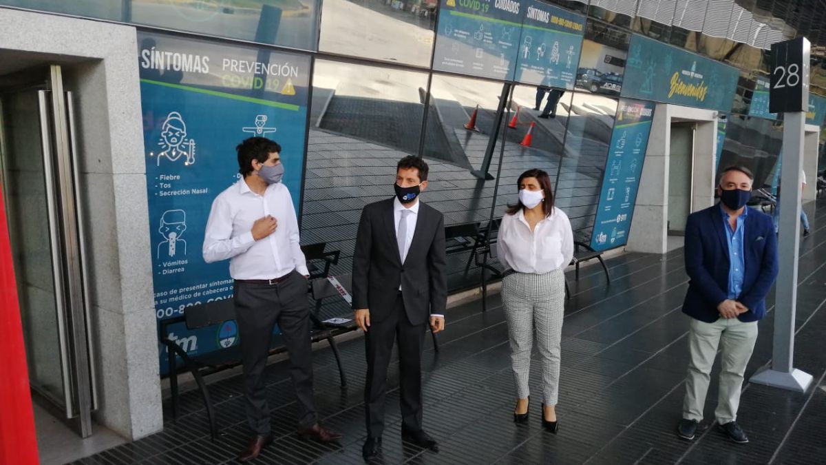 Turismo: la Terminal con nuevo protocolo y cámaras térmicas 