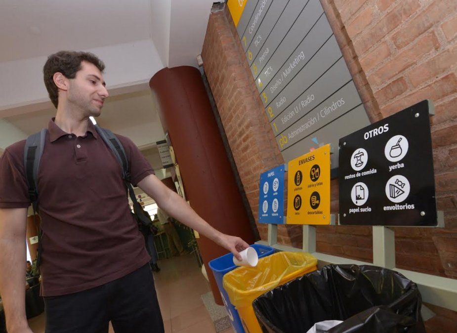 La UNCuyo separa y recicla sus residuos