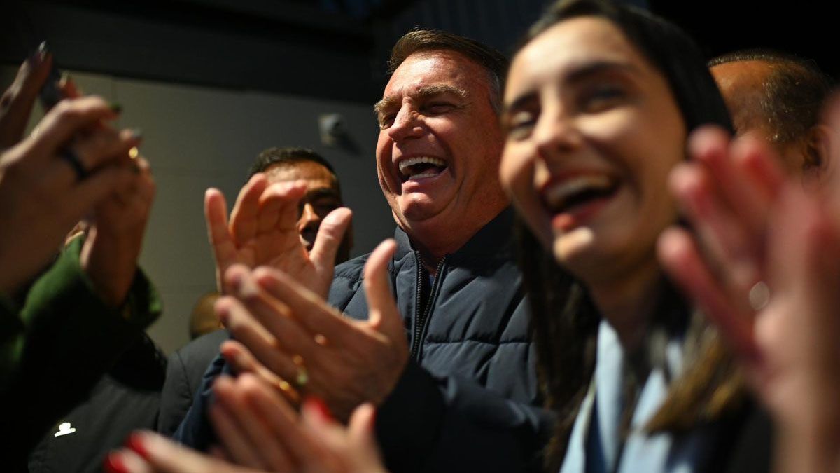 Jair Bolsonaro pidió por el regreso de Donald Trump como presidente de EEUU durante un acto con seguidores Jair Bolsonaro pidió por el regreso de Donald Trump como presidente de EEUU durante un acto con seguidores