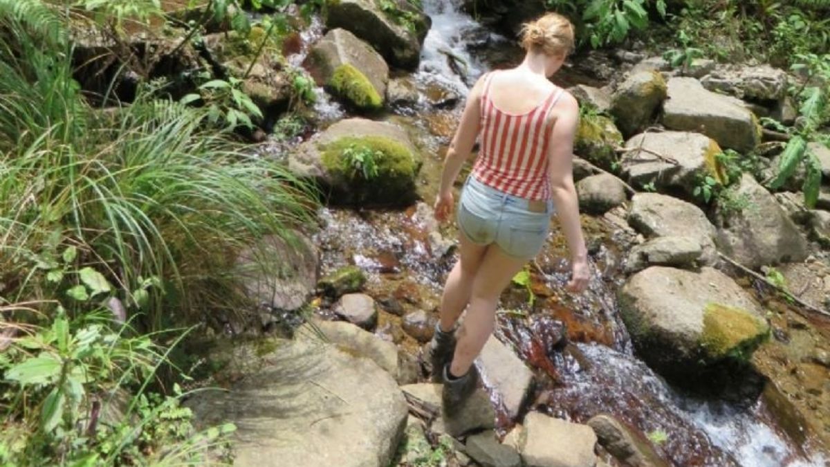 Una foto que develó que cruzaron un río antes de quedar desaparecidas. Una foto que develó que cruzaron un río antes de quedar desaparecidas.