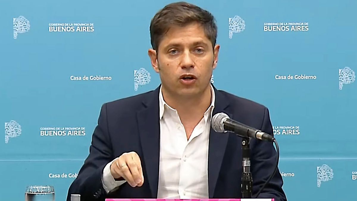 Axel Kicillof adelantó que presentará una denuncia penal contra el presidente