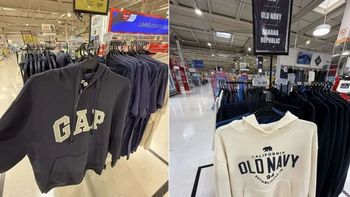 Un supermercado empezó a vender ropa GAP, Old Navy y Banana Republic en Mendoza: los precios