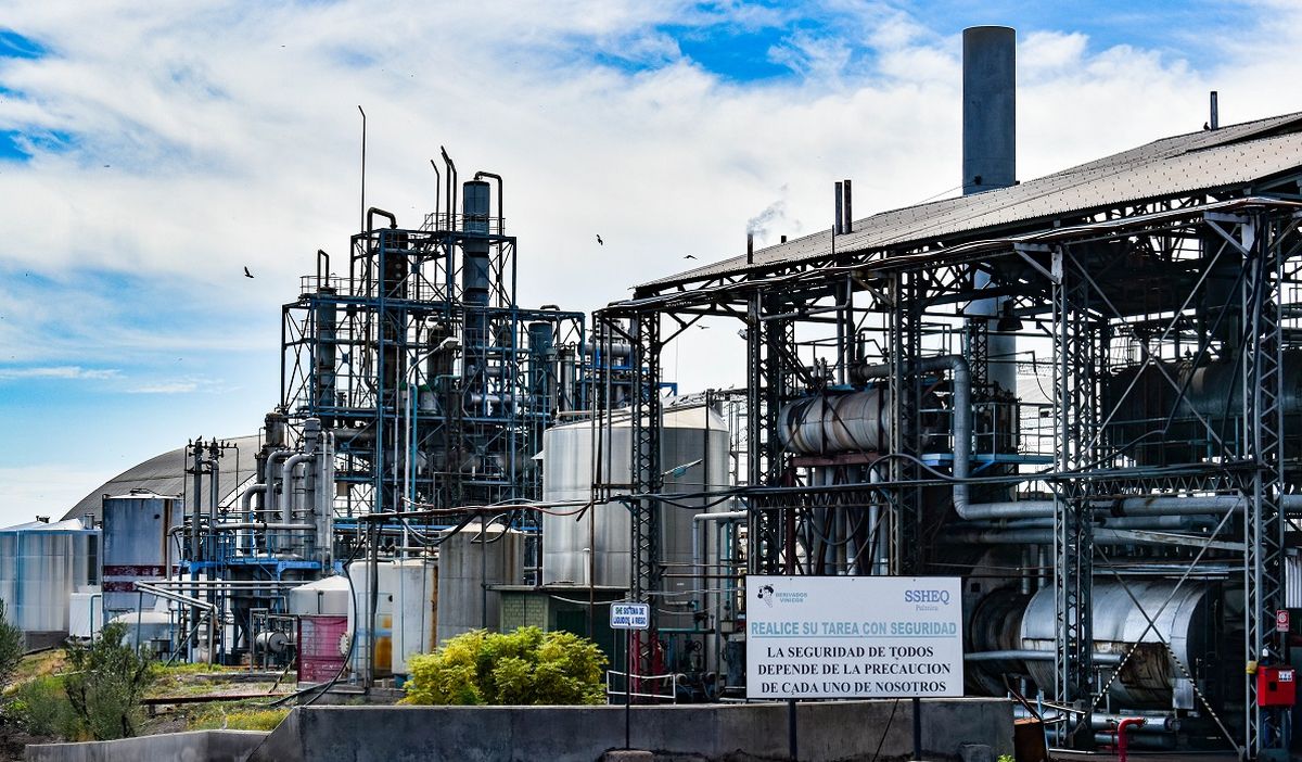 Más del 60% del alcohol que hace Dervinsa se exporta a Europa. Más del 60% del alcohol que hace Dervinsa se exporta a Europa.