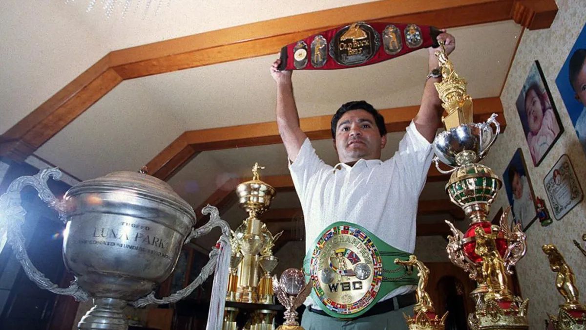 Santos Benigno Falucho Laciar fue triple campeón mundial de boxeo profesional y tantas veces ganador del premio Olimpia de Oro. Ahora será el segundo en ganar el Olimpia de Brillante.