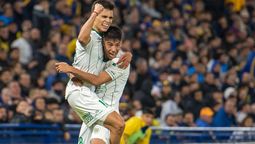 Ramiro Enrique fue la gran figura de Banfield ante Boca.