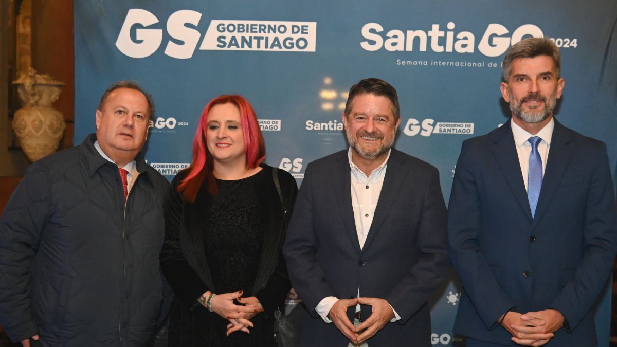 Ulpiano en la Smart City Expo Santiago que se realizó en Chile.