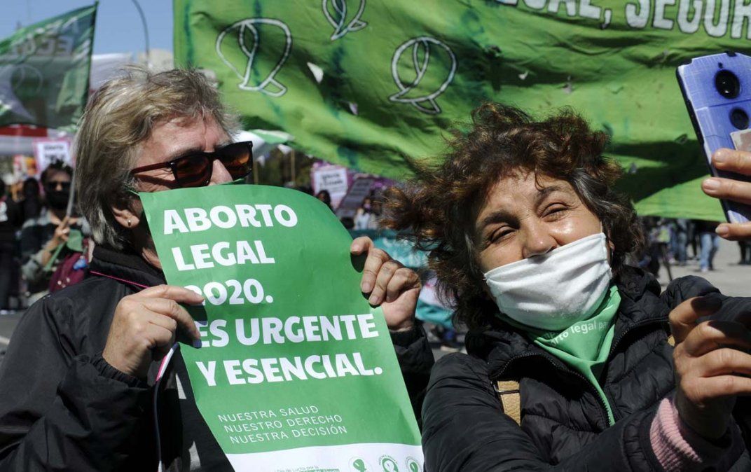 Pañuelazo Virtual. Fue en todo el país.