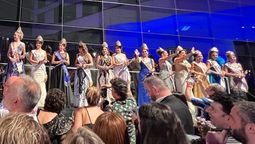 Las 18 candidatas departamentales estuvieron presentes para la Serenata en el Hyatt.