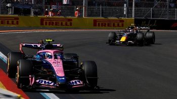 Franco Colapinto mejoró y terminó en el puesto 11 en las segundas prácticas libres del Gran Premio de Azerbaiyán