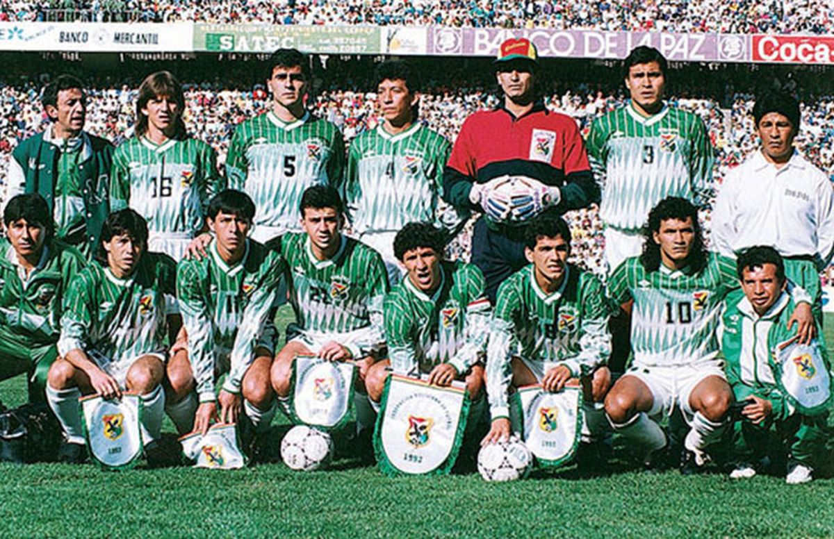 La &uacute;ltima vez que Bolivia jug&oacute; un Mundial fue en 1994.