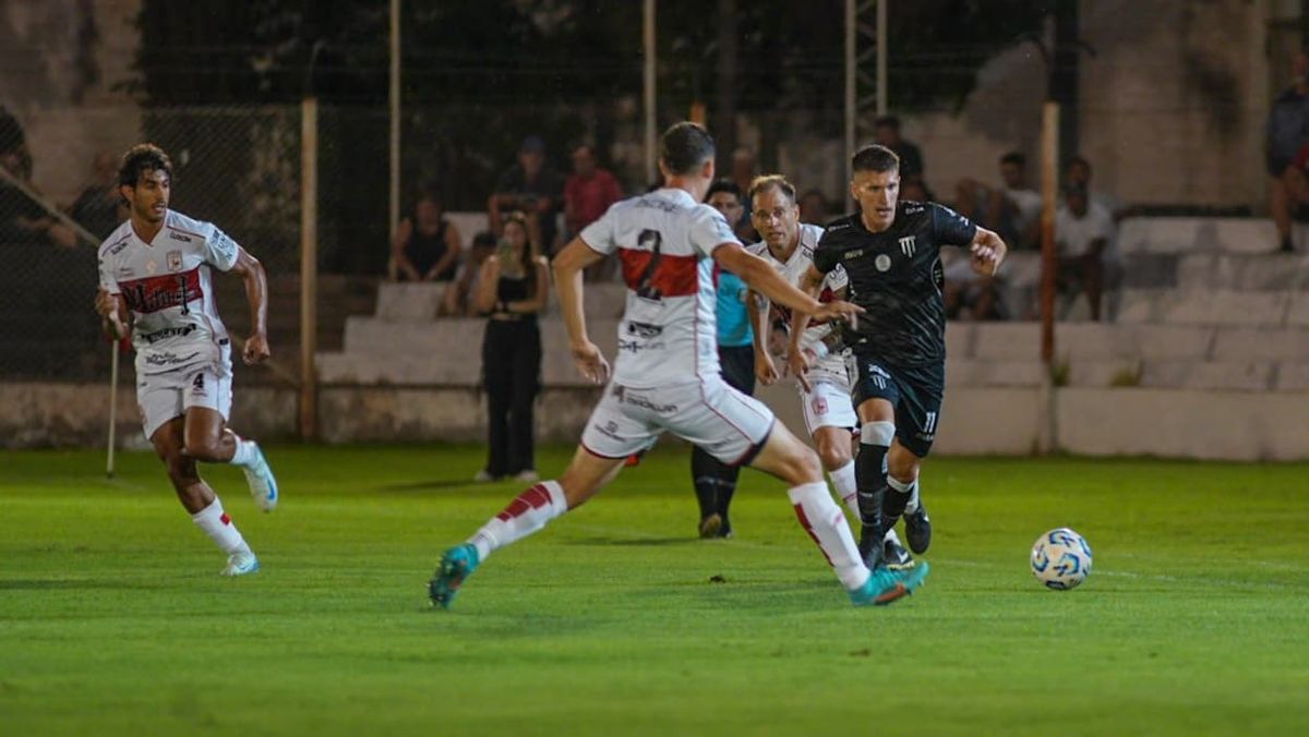 Facundo Lencioni es una de la figuras de Gimnasia y Esgrima.
