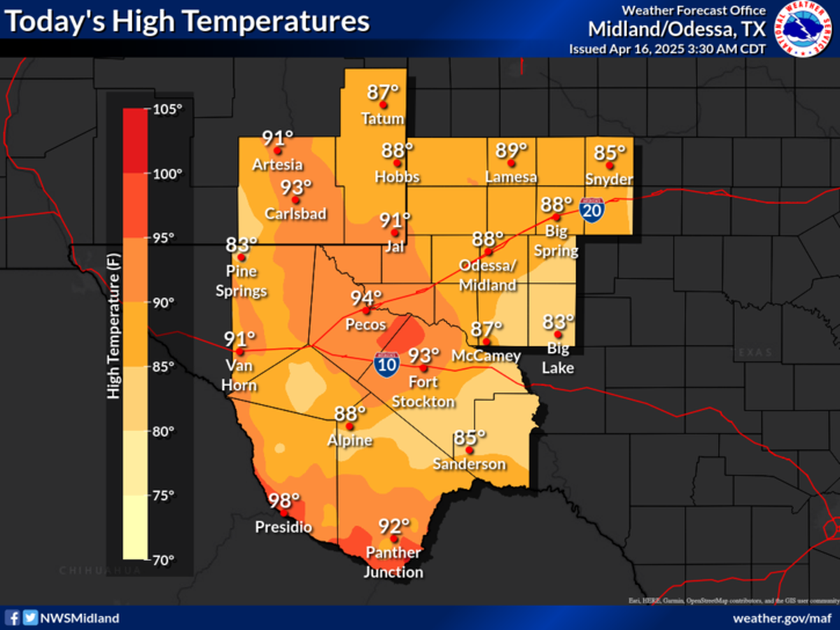 Las temperaturas aumentarán Las temperaturas aumentarán