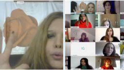 En vivo: teletrabajo en la Comisión de Mujeres y Diversidad