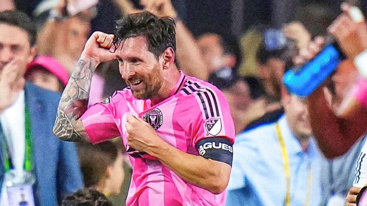 Messi volvió con dos goles.