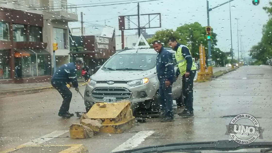 Un nuevo choque contra una puntera en Av. Ramírez