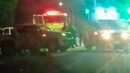 Chocaron dos camionetas en Maipú. Una mujer murió producto del accidente. Chocaron dos camionetas en Maipú. Una mujer murió producto del accidente.