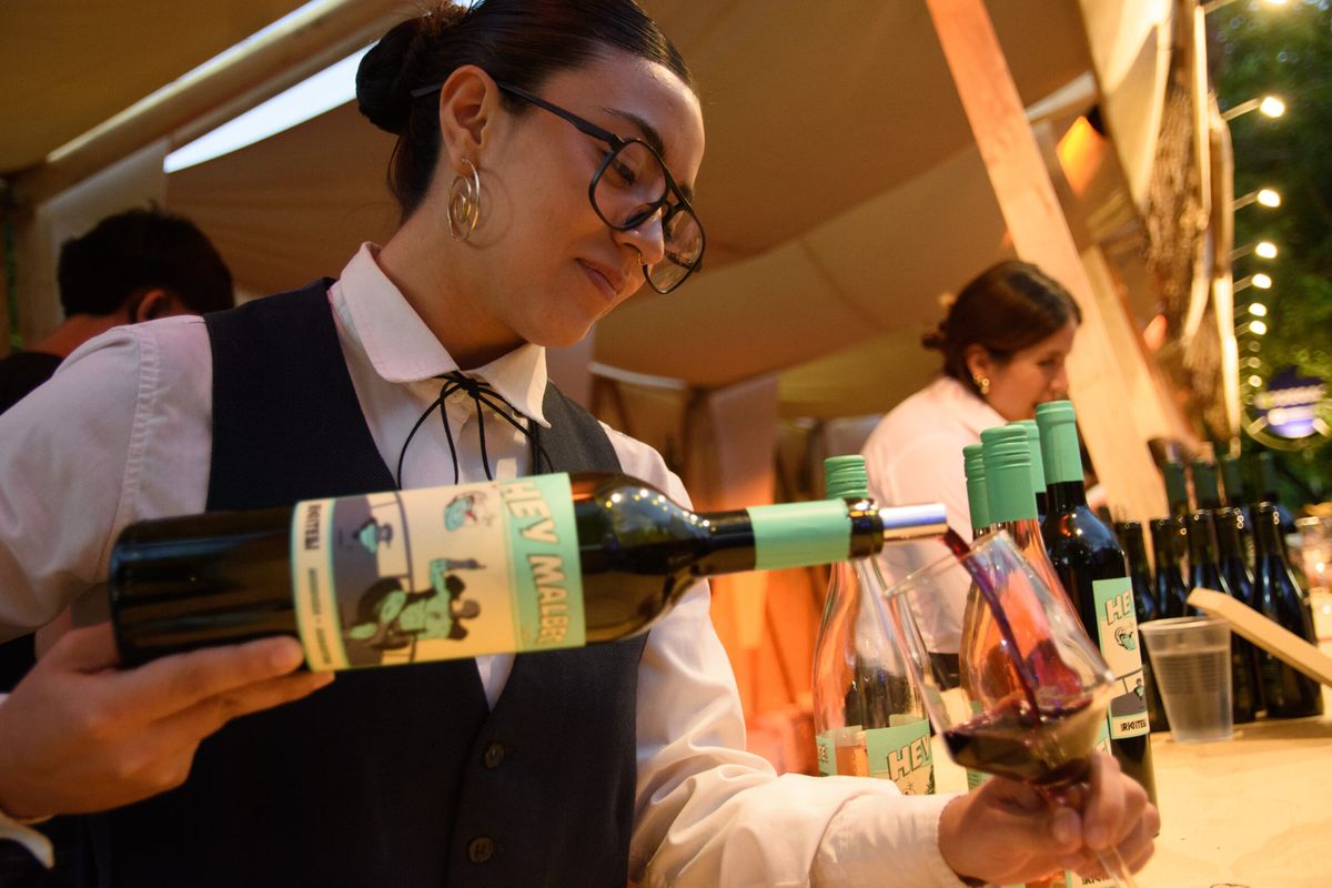 La Peatonal del Vino 2025 cont&oacute; con m&aacute;s de 30 stands de bodegas.