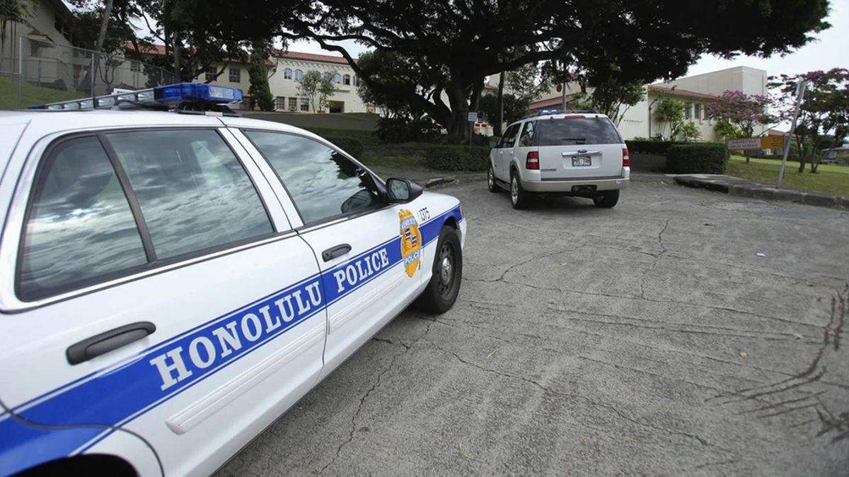 La zona donde se encuentra la residencia en Honolulu que fue atacada a tiros por el hombre que fue abatido La zona donde se encuentra la residencia en Honolulu que fue atacada a tiros por el hombre que fue abatido