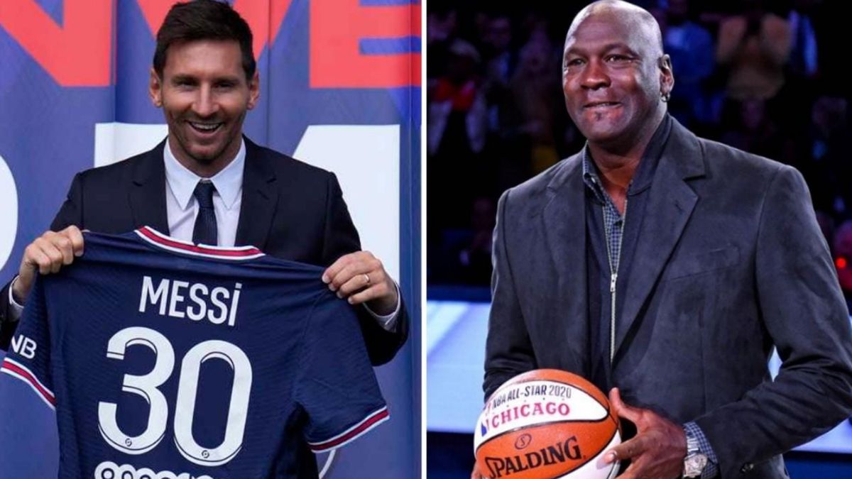 Messi, Jordan y el PSG: el negocio que involucra a las dos estrellas