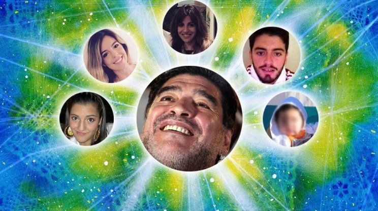 Maradona logró anular un testamento que beneficiaba a Dalma y Giannina sobre sus otros hijos