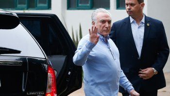 Ordenaron que Michel Temer vuelva a prisión