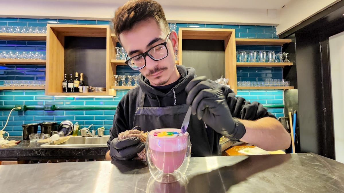 Uno de los trabajadores de Christopher.