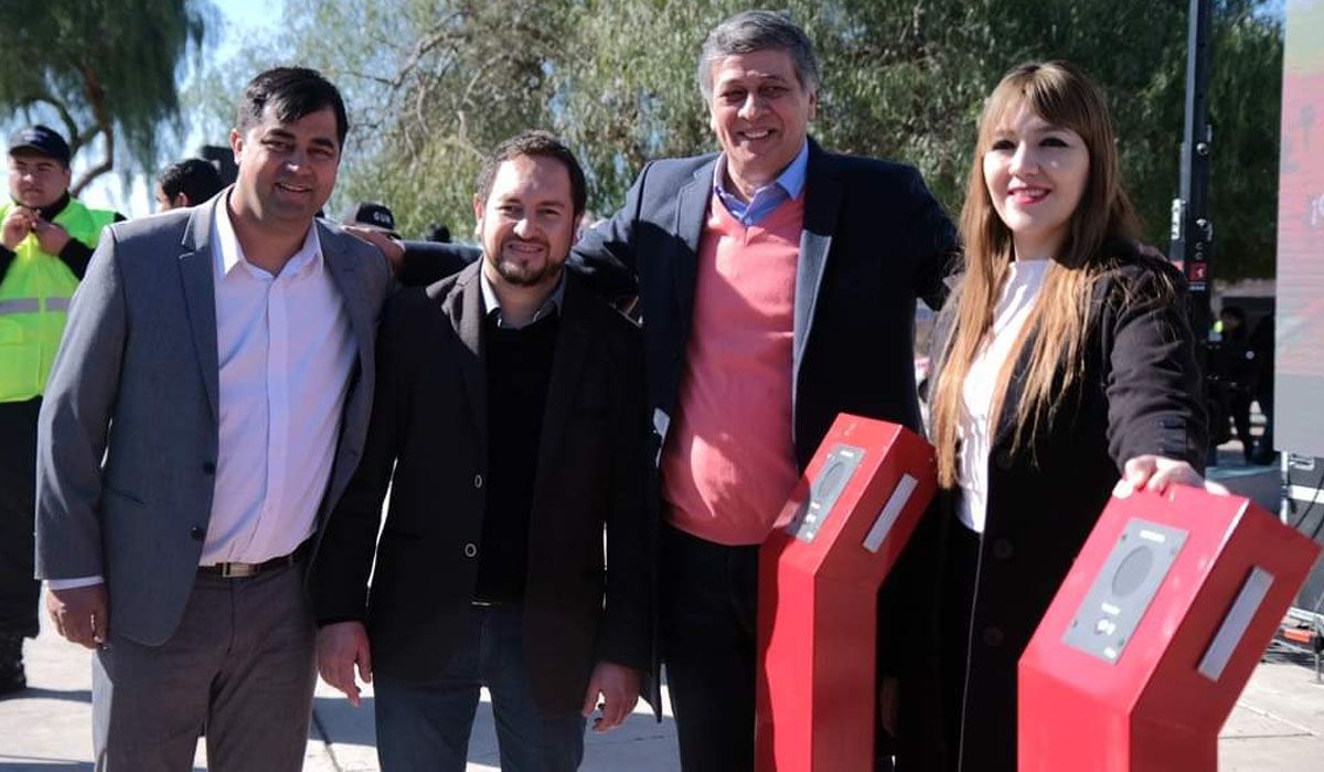 Daniel Orozco anunció la eliminación de las fotomultas durante el acto de presentación del nuevo Plan de Seguridad para la Municipalidad de Las Heras. Daniel Orozco anunció la eliminación de las fotomultas durante el acto de presentación del nuevo Plan de Seguridad para la Municipalidad de Las Heras.